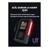 Taşınabilir Şarjlı Ekranlı Akü takviye-Powerbank-S.O.S ve Kamp Işıklı Lastik Şişirme Hava Kompresörü