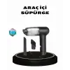 Taşınabilir Vakumlu Araç Süpürgesi – Katlanabilir Sap, Yıkanabilir Filtre, 120W Motor