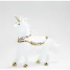 Taşlı Tekli Unicorn Figürü