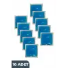 Termojel Soğuk Sıcak Kompres Jel, Ağrı, Şişkinlik, Soğutucu Jel, Isıtıcı Termo Jel 13cmx13cm 10 Adt