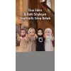 Tesettürlü Dua Ve İlahi Söyleyen Edep Bebek