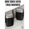 Tıraş Makinesi Mini Sinek Kaydı Şarjlı Taşınabilir Paslanmaz Çelik