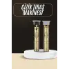 Tıraş Makinesi Şarjlı Çizik Tıraş Paslanmaz Çelik Bıçaklı 4 Taraklı