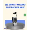 Titreşimli Bluetooth Kulaklık – Uzun Pil Ömrü, Dijital Ekranlı Kablosuz Tasarım