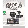 TA-01 1080P Ön 720P Arka ve İç Kamera Sistemli DVR