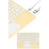 Touchpad Uyumlu Bluetooth Klavye Slim Kablosuz Wifi Q Klavye