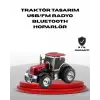 Traktör Tasarımlı Bluetooth Hoparlör USB TF AUX FM Radyo