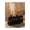 Tren Şeklinde Buharlı Oda Hava Nemlendirici Işık Buhar Makinesi Kumandalı