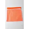 Turuncu - Fermuarlı - Hassas Çamaşır Terlik  Ayakkabı Yıkama Filesi Büyük Boy (336336)