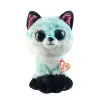 TY Beanie Boos Mavi Şevron Desenli Peluş Tilki Atlas 17 cm