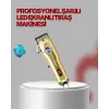 Type-C Şarjlı LCD Ekranlı Profesyonel Saç Sakal Tıraş Makinesi