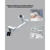 Üç Segmentli 1080 Derece Musluk Atı Esnek Döner Havalandırıcı Pratik Kullanım