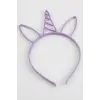 Unicn Kulaklı Plasik Çocuk Taç