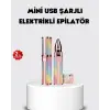 USB Şarjlı Kaş ve Yüz Tüy Alma Cihazı – Taşınabilir ve Acısız Kullanım