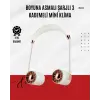 USB Şarjlı Katlanabilir Boyun Fanı | 3 Kademeli, Sessiz ve Taşınabilir Tasarım
