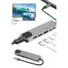 Usb Type-c Hub Dönüştürücü Çevirici Çoklayıcı Macbook Çevirici 8 Portlu