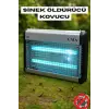 Uv Işıklı Elektrikli Sinek Öldürücü Sessiz Ve Etkili Haşere Kovucu 2x10w