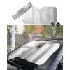 UV ve Isı Önleyici Oto Ön Cam Güneşliği Hyundai i20 Fiat Egea Toyota Corolla Volkswagen Passat