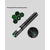 Uzun Mesafe Görünürlüklü Yeşil Lazer Pointer Şarjlı
