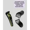 Uzun Pil Ömürlü Led Göstergeli Erkek Bakım Seti 5-in-1 Saç Sakal Tıraş Makinesi