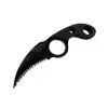 W Hrt2 Tırtıklı Karambit 17 Cm - Özel Kılıflı