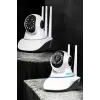 Wifi Kamerası Çift Yönlü Bebek Güvenlik Kamerası Gece Görüşlü