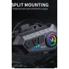 Y10 Kask Kulaklık Bluetooth Motosiklet Kulaklık 5,3 Bluetooth Intercom Motorsiklet Kulaklık
