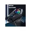 Y12  Motor Kask Kulaklık Rgb Modlu Radyolu Motosiklet Kulaklık 5.3 Bluetooth Intercom
