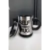 Yazılı Mug Kupa Karıştırıcı Özelliği Ve Paslanmaz Çelik