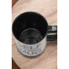 Yazılı Mug Kupa Karıştırıcı Özelliği Ve Paslanmaz Çelik