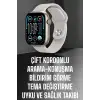 Yeni Nesil Akıllı Saat Arama Cevaplama GPS Takibi Adımsayar NFC Özelliği