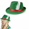 Yeşil Tüylü Alman Bavyera Şapkası