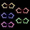 Yıldız Glow Gözlük - Yıldız Şekilli Glow Gözlüğü - Glow Partisi Gözlük 12 Adet