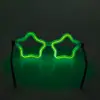 Yıldız Glow Gözlük - Yıldız Şekilli Glow Gözlüğü - Glow Partisi Gözlük 12 Adet