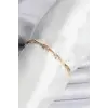 Yıldız Model Gold Renk Pirinç Bileklik