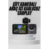 Yol Kayıt Araç Kamerası HD DVR 3 Kameralı 2.0in Ekranlı Ön İç Arka