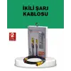 Yüksek Hızlı 65W Güç Çıkışlı Çoklu Cihaz Uyumlu Şarj Kablosu