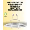 Yüksek Kapasiteli Pil Destekli Boyun Askılı Kulaklık – 100 Saat Dayanıklı