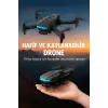 Yükseklik Sabitlemeli Katlanabilir Drone 1080P 4K Kamera Seçenekli