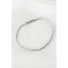 Zirkon Taşlı Suyolu Bileklik 4 mm
