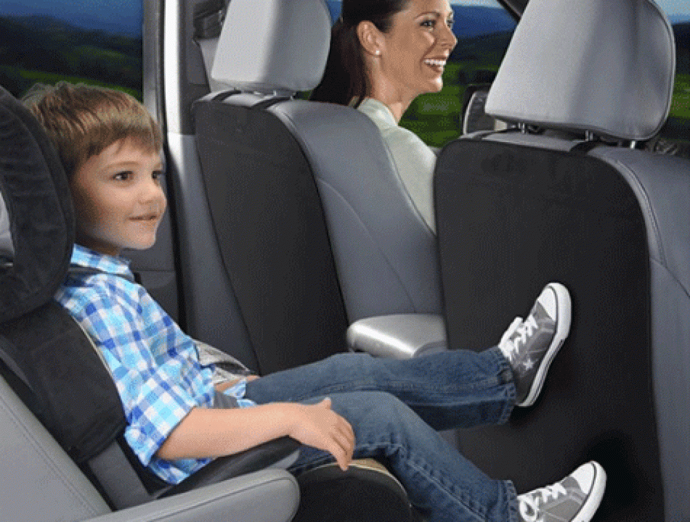 Araba Koltuk Arkası Koruyucu 2 li Kılıf - Siyah (336336)