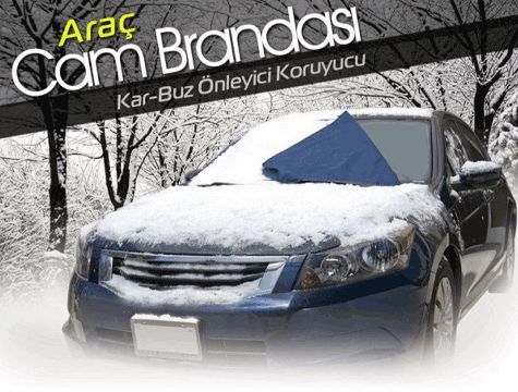 Araç Kar Buz Önleyici Araç Ön Cam Brandası (336336)