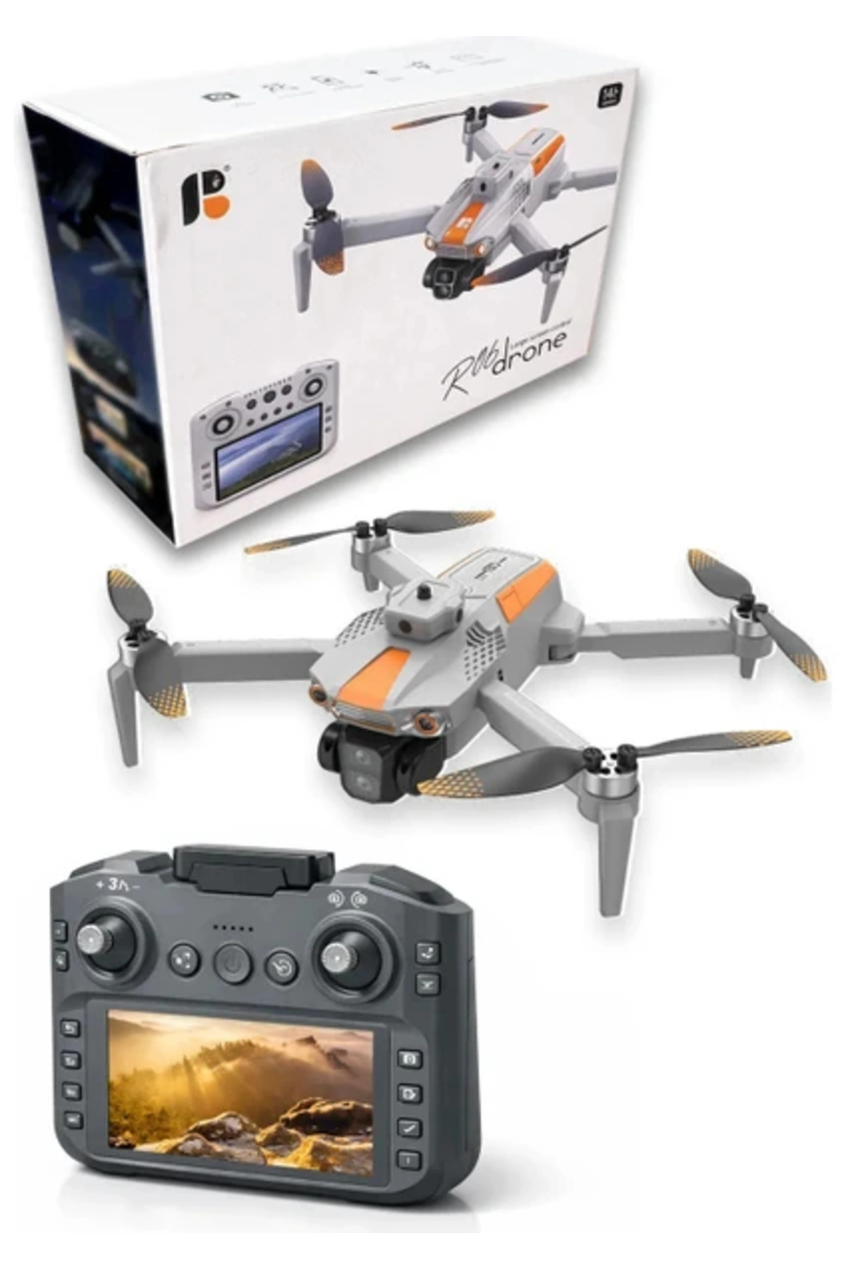 Katlanabilir HD Kameralı Ekranlı Drone ile Havadan Görüntü Alın, Çarpışma Önleme Özellikli
