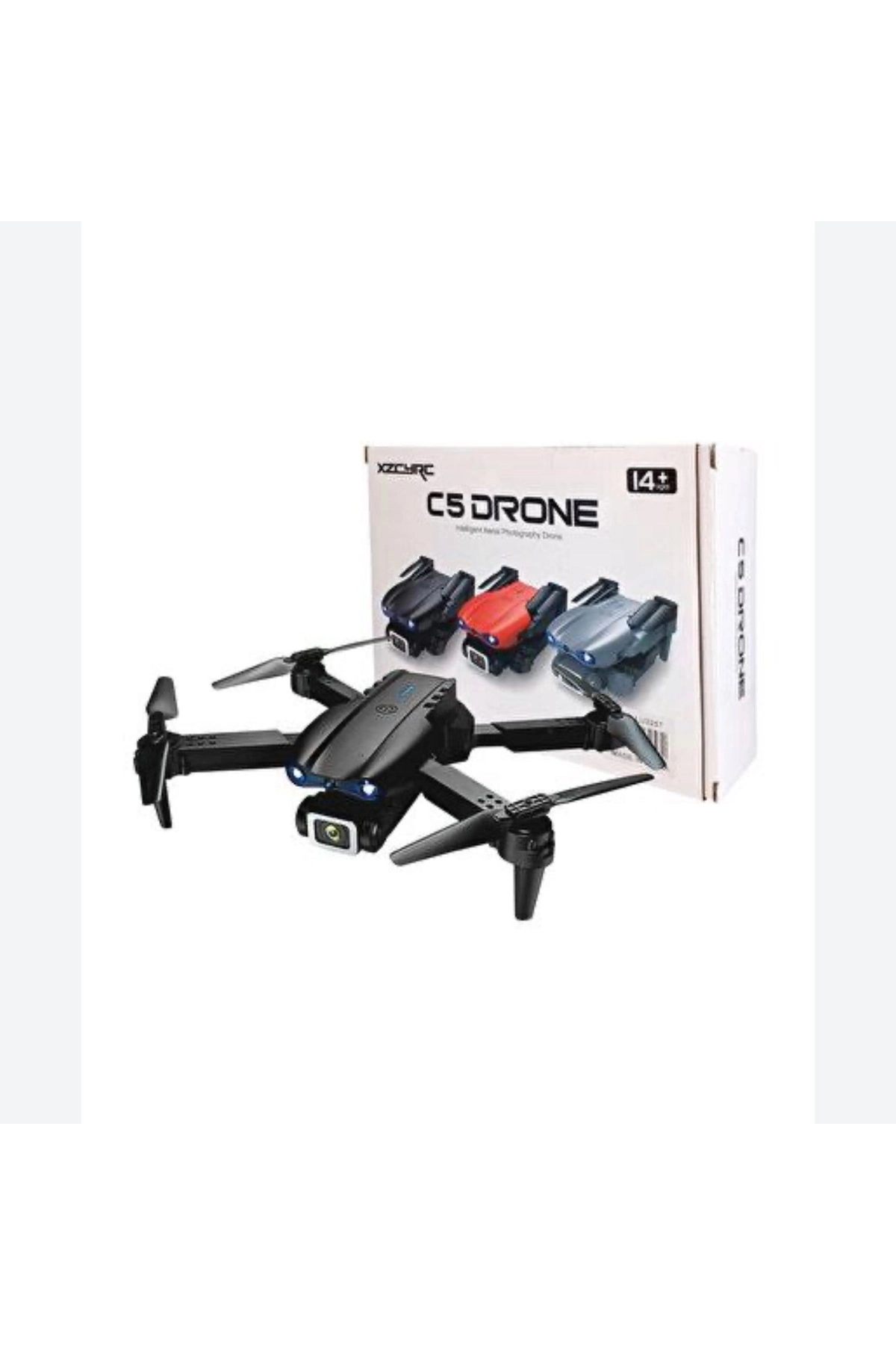 SH Kaydı Gerektirmeyen Drone - Renk: Siyah, Kamera Özelliği: 4K, Uçuş Mesafesi: 0-100M