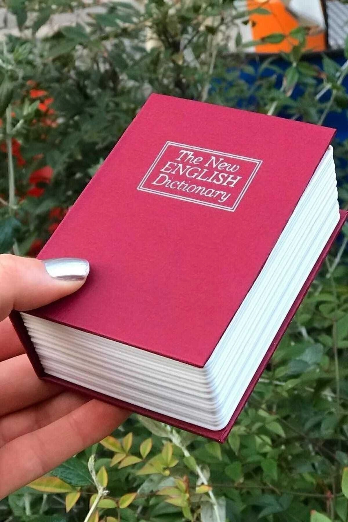 Kitap şeklinde gizli kasa kumbara beyaz renk 11,5 x 8 x 4,5 cm boyutlarında - Hobi & Eğlence