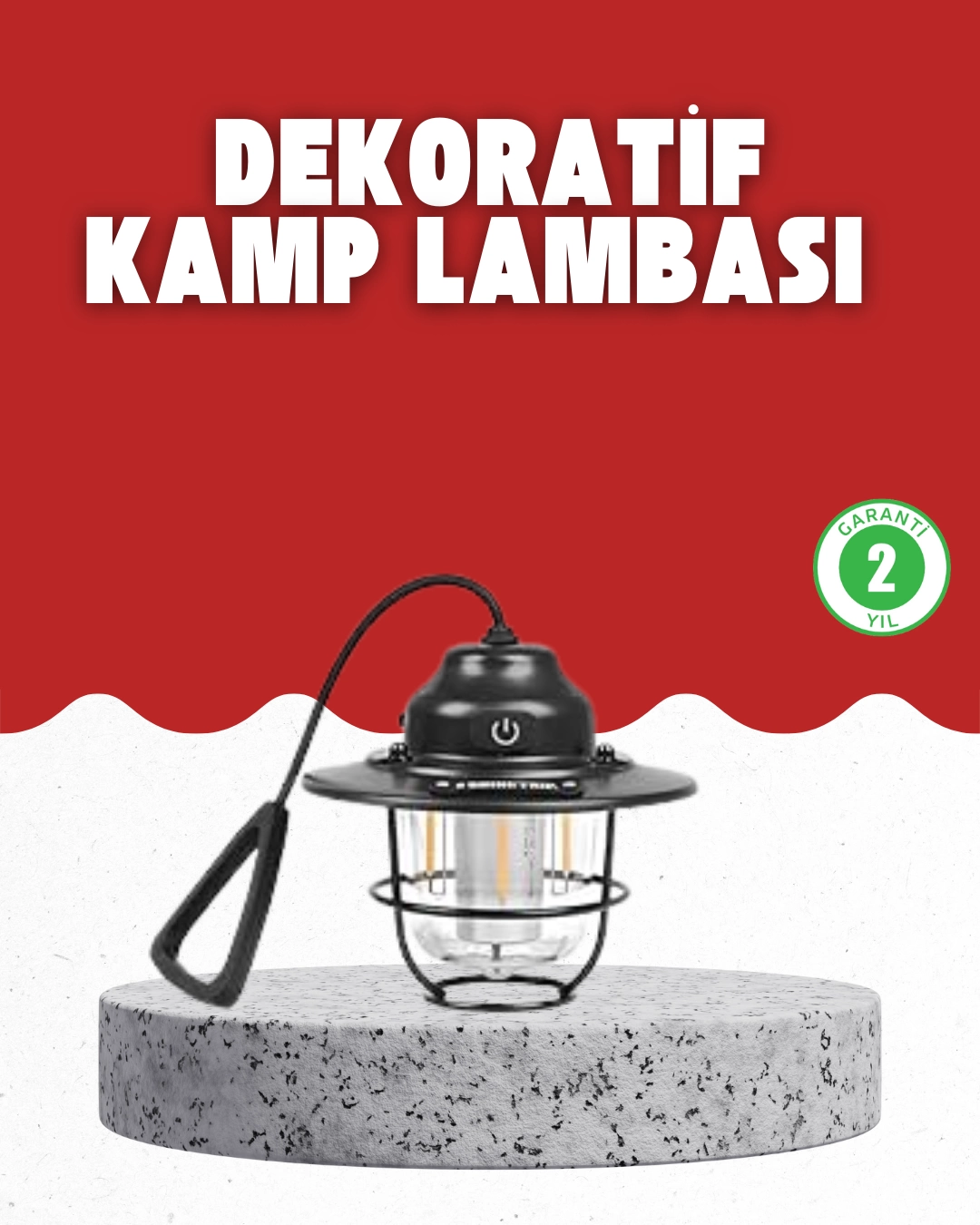 Açık Hava Etkinlikleri İçin Çam Kozalağı Gece Işığı