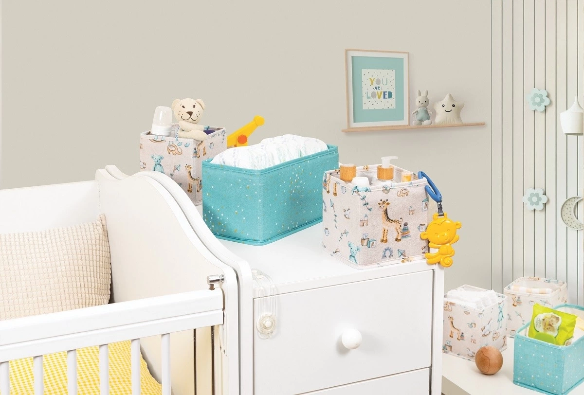 Baby 3'lü Kullanışlı Çekmece Düzenleyici Çok Amaçlı Organizer Kutu (yeşil)