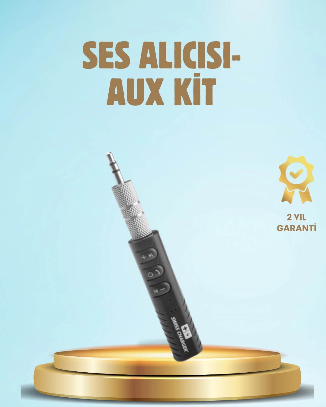 Bluetooth 4.1 Ses Alıcısı – Kablolu Cihazları Kablosuz Hale Getirin