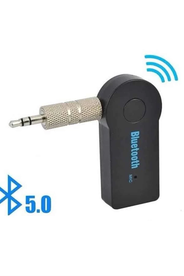 Bluetooth Araç Kiti Aux Çıkışlı Telefon Müzik Alıcı Tüm Cihazlara Uyumlu
