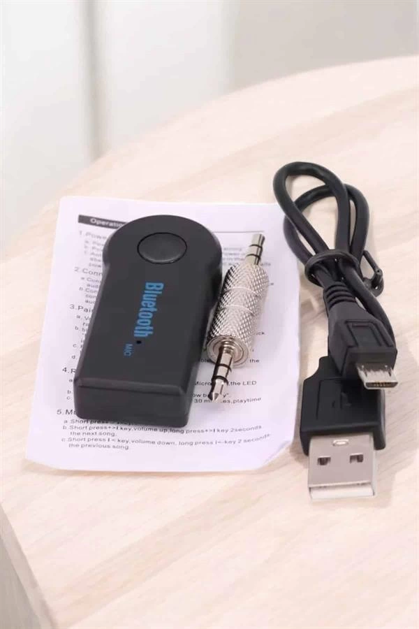 Bluetooth Araç Kiti Bt 350 Aux Çıkışlı Tüm Araçlara Uyumlu
